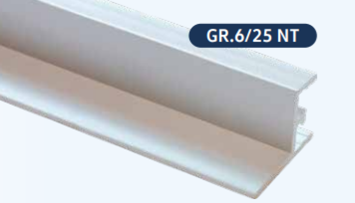 Support Profile for Overflow Grating Systems GR.6/25 NT