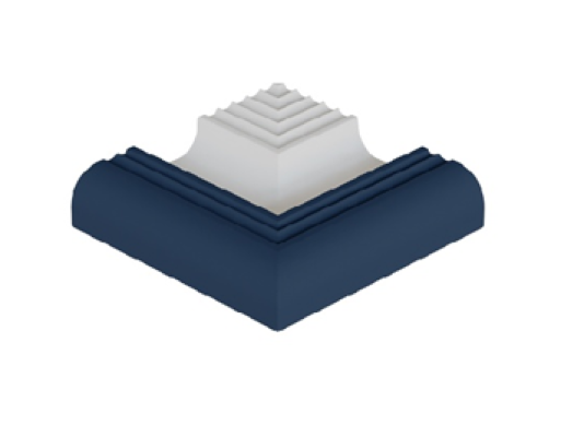 Blaco A. External corner